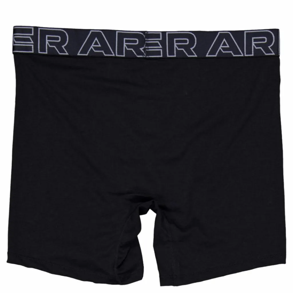 Under Armour Performance Cotton 3-pack Black Svart Hot