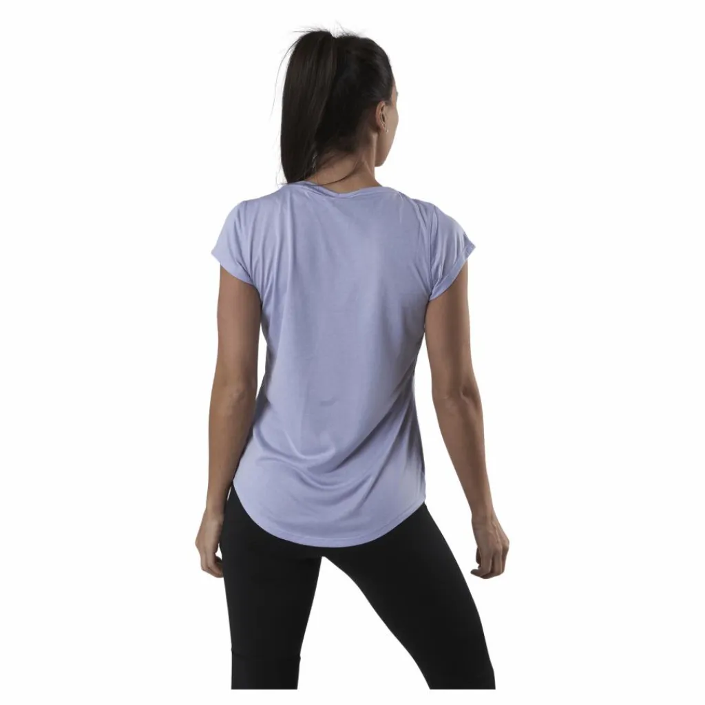 Puma Performance Heather Cat Tee Purple Lila Outlet
