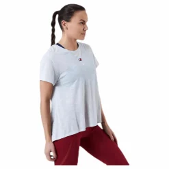 Tommy Hilfiger Sport Performance LBR Top White Vit Discount