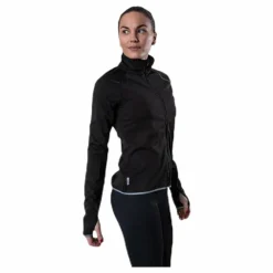 Only Play Performance Run Brushed Ls Zip Black Svart New