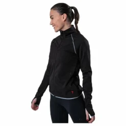 Only Play Performance Run Brushed Ls Zip Black Svart New