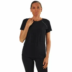 Only Play Performance Run  Ss Tee Black Svart