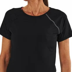 Only Play Performance Run  Ss Tee Black Svart