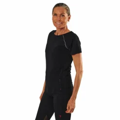 Only Play Performance Run  Ss Tee Black Svart