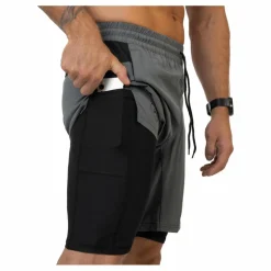 Gavelo Performance Shorts Basic Grey Grå Outlet