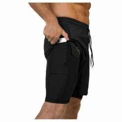 Gavelo Performance Shorts Black&gold Svart New