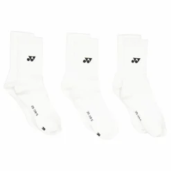 Yonex Performance Socks - 3 Pack White Svart New