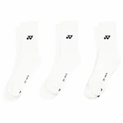 Yonex Performance Socks - 3 Pack White Svart New