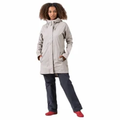 Weather Report Petra Rain Jacket Beige Discount