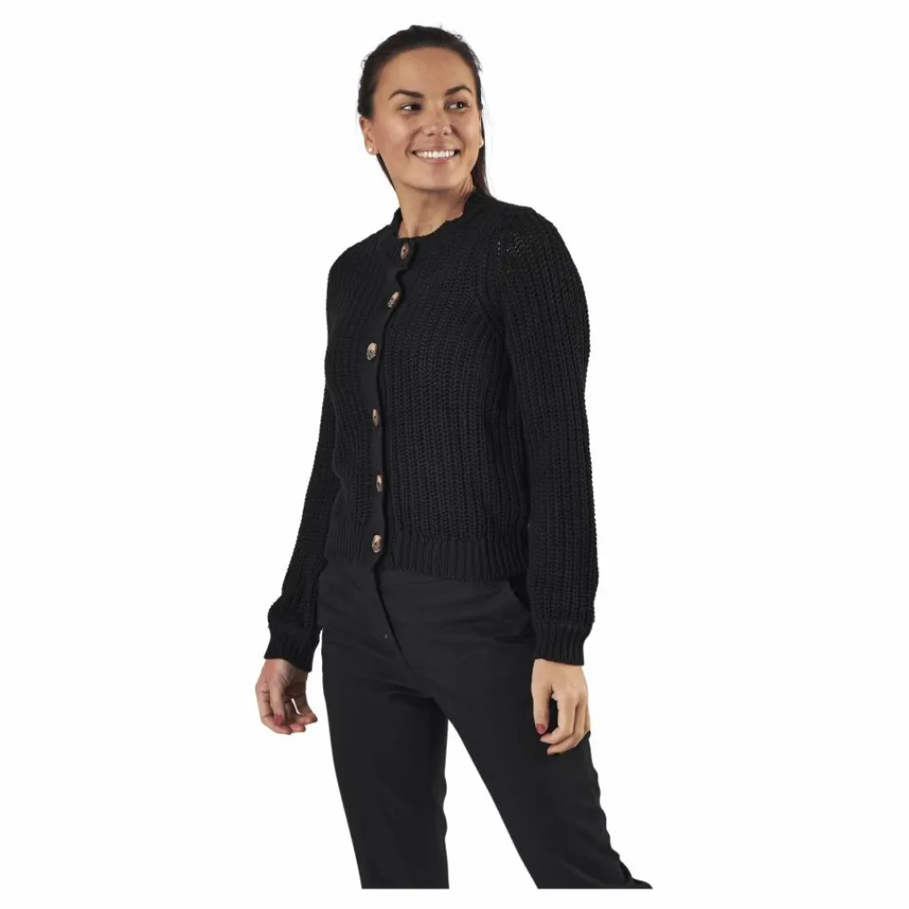 Pieces Petula Ls Knit Cardigan Black Svart