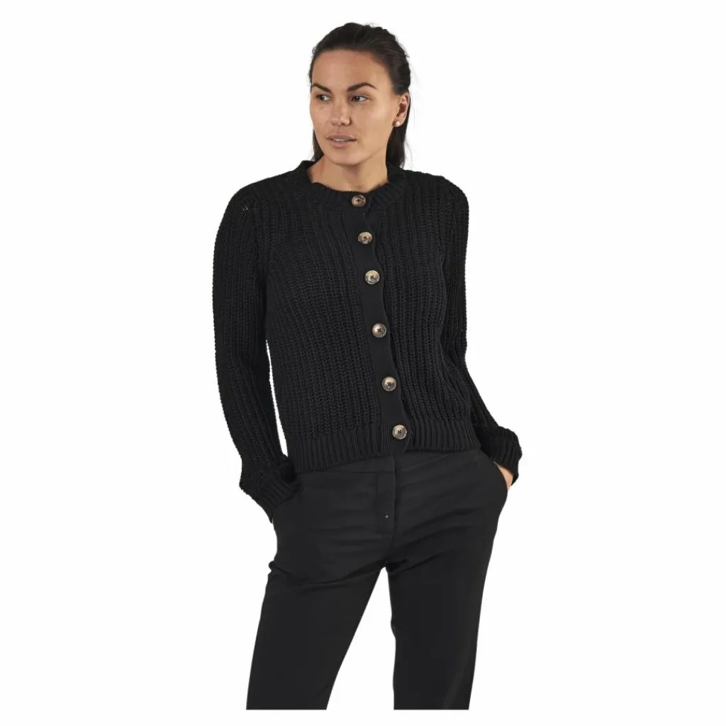 Pieces Petula Ls Knit Cardigan Black Svart