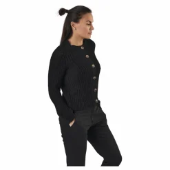 Pieces Petula Ls Knit Cardigan Black Svart