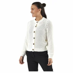 Pieces Petula Ls Knit Cardigan White Vit Sale
