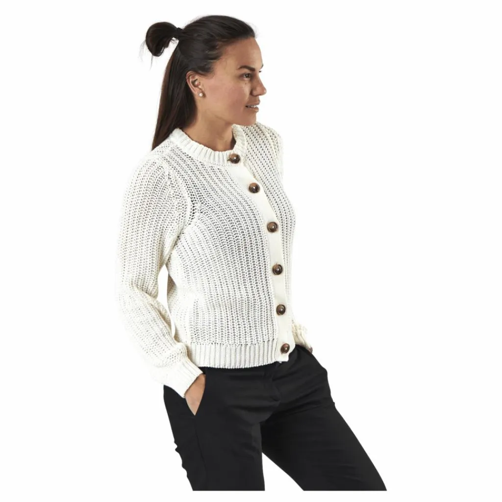 Pieces Petula Ls Knit Cardigan White Vit Sale