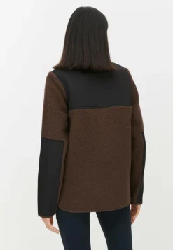 Röhnisch Phoebe Pile Jacket Seal Brown Brun Hot
