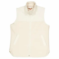 Röhnisch Phoebe Pile Vest Vanilla Ice Vit Online