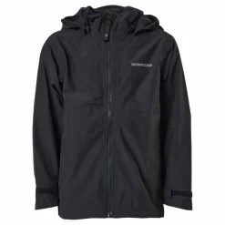 Didriksons Piko Boys Jacket 5 Black Svart