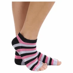 Norfolk Pilates Socks - Rosita Blue/Pink Blå och Rosa Discount