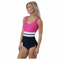 Abecita Piquant Swimsuit Pink/Black Rosa och Svart Clearance