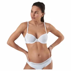 Pique Lace Lightly Lined Demi White*Calvin Klein Sale