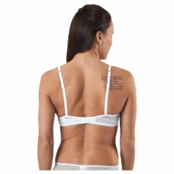 Pique Lace Lightly Lined Demi White*Calvin Klein Sale