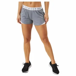 Under Armour Play Up Shorts 3.0 True Gray Heather Grå Outlet
