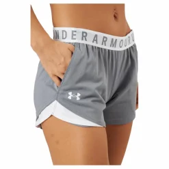 Under Armour Play Up Shorts 3.0 True Gray Heather Grå Outlet
