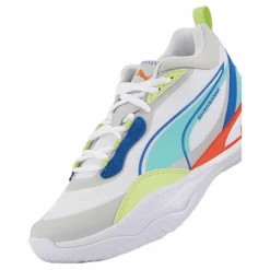 Puma Playmaker Jr White-mint-victoria Blue Flerfärgad Sale