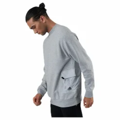 adidas Pocket Crew Grey Grå Best