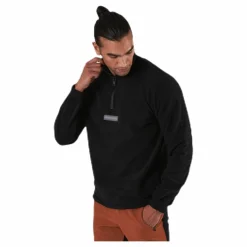 Polars Sweat Half Zip Black*Jack & Jones Outlet