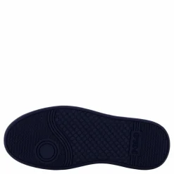 Ralph Lauren Junior Polo Court Ii C-white Tumbled/navy Blå och Vit