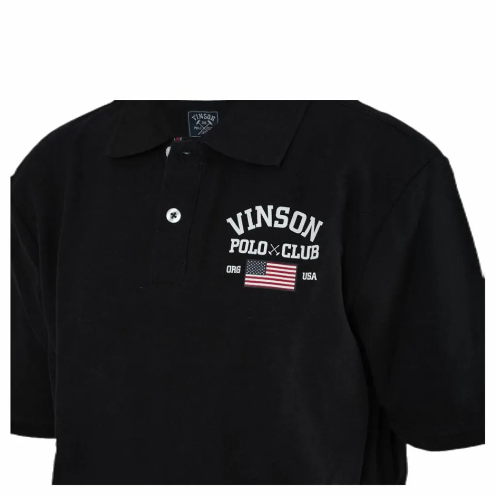 Vinson Polo Club Polo Leslie Black Svart Sale