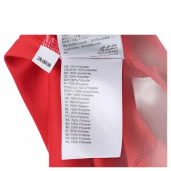 Kempa Poly Shirt Jr Red Röd Hot