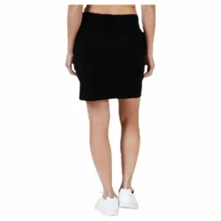Only Poptrash Easy Skirt Black Svart Outlet