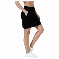 Only Poptrash Easy Skirt Black Svart Outlet