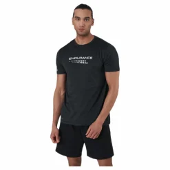 Portofino M S/S Performance Tee Black*Endurance Hot