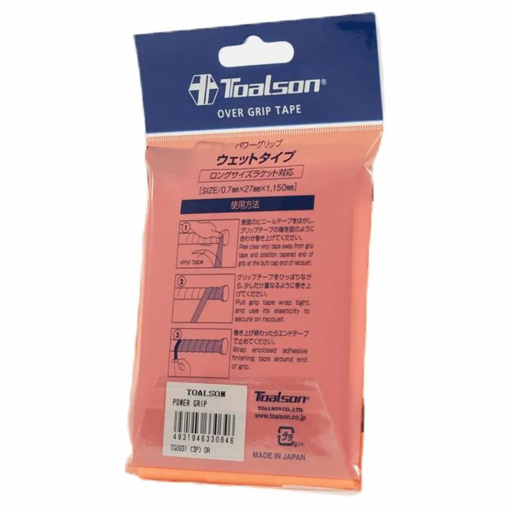 Toalson Power Grip 3P Orange Sale