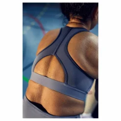 adidas PowerReact Training Medium-Support Bra Silvio Blå Sale