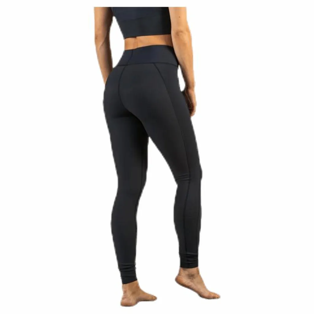 BLACC Prana Rib Tights Black Svart Best