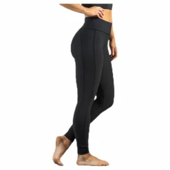 BLACC Prana Rib Tights Black Svart Best