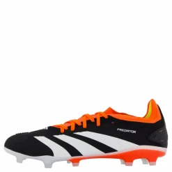 adidas Predator 24 Pro Firm Ground Boots Core Black / Cloud White / Solar Red Svart och Vit Clearance