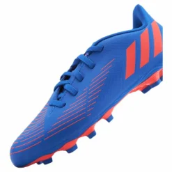 adidas Predator Edge.4 Flexible Ground Boots Hi-Res Blue / Turbo / Hi-Res Blue Blå Sale