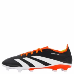 adidas Predator League Firm Ground Football Boots Core Black / Cloud White / Solar Red Svart och Vit Hot
