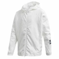 adidas Prime Blue Recycled Wind Jacket White Vit Best