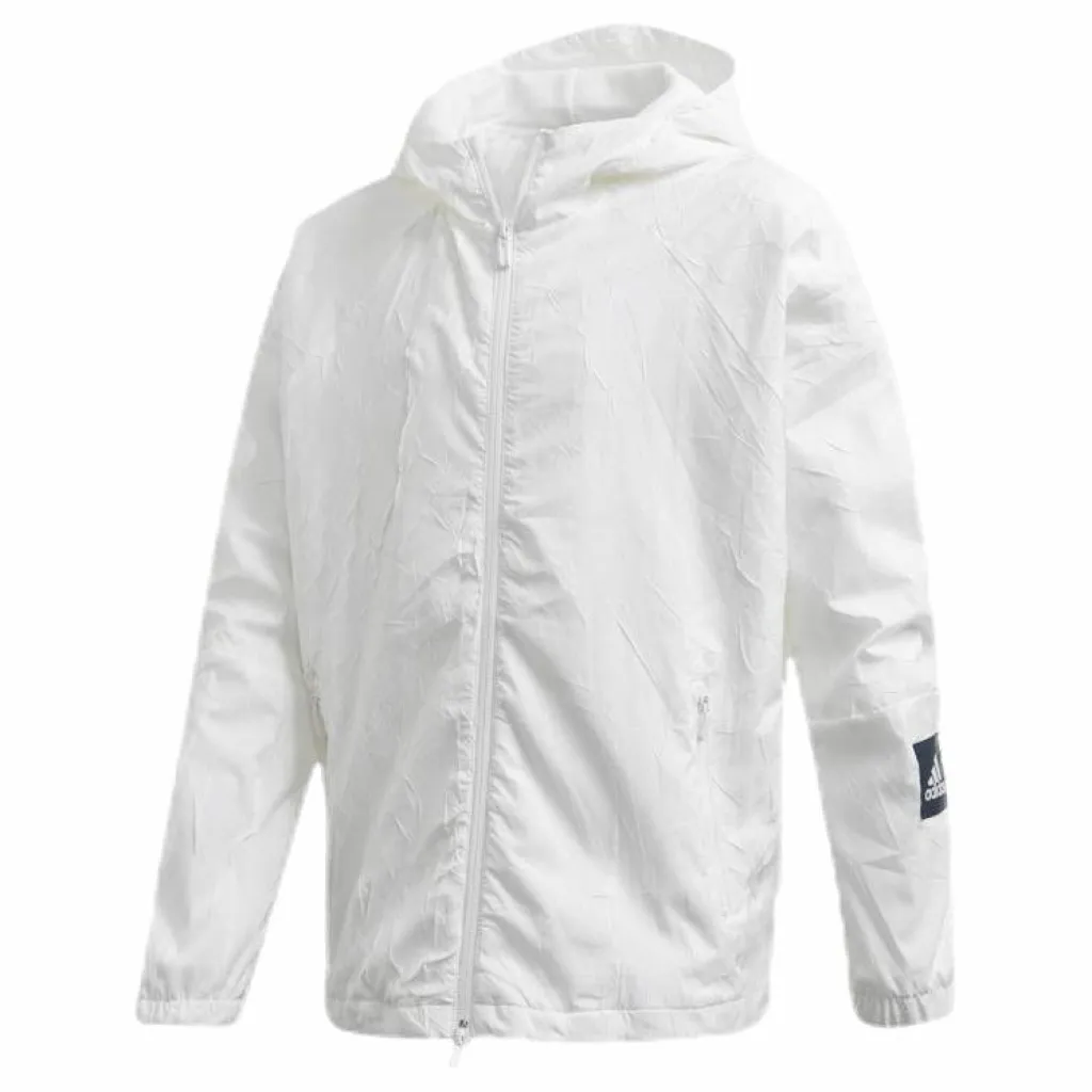 adidas Prime Blue Recycled Wind Jacket White Vit Best
