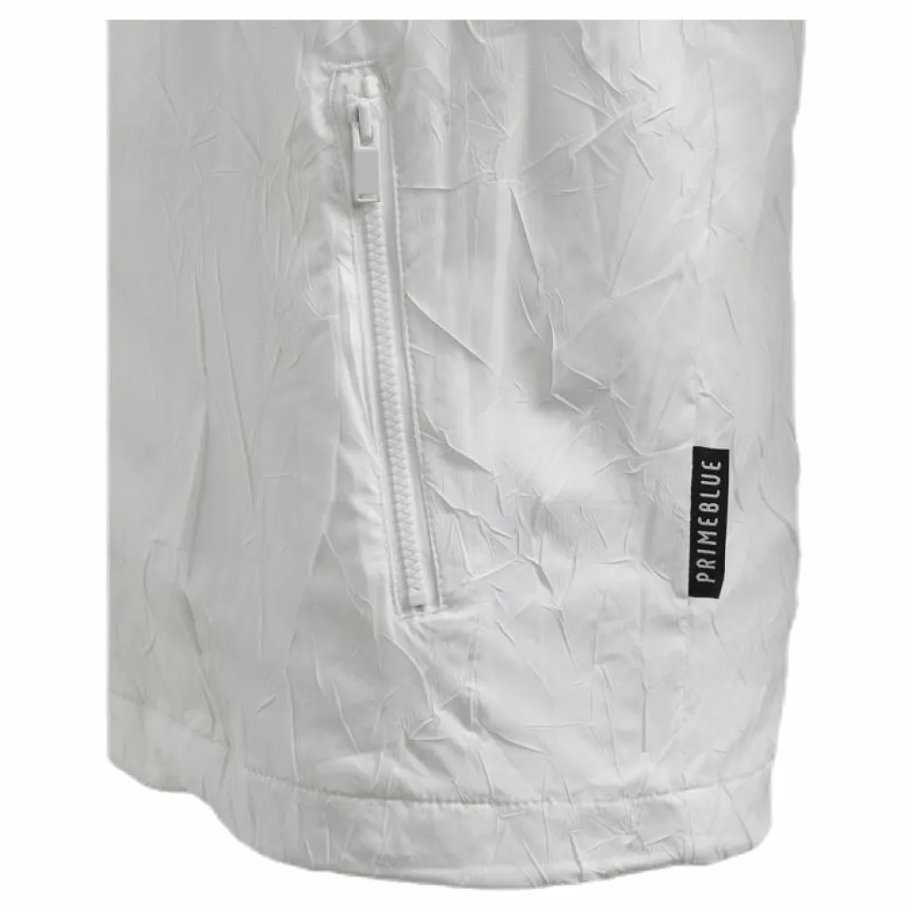 adidas Prime Blue Recycled Wind Jacket White Vit Best