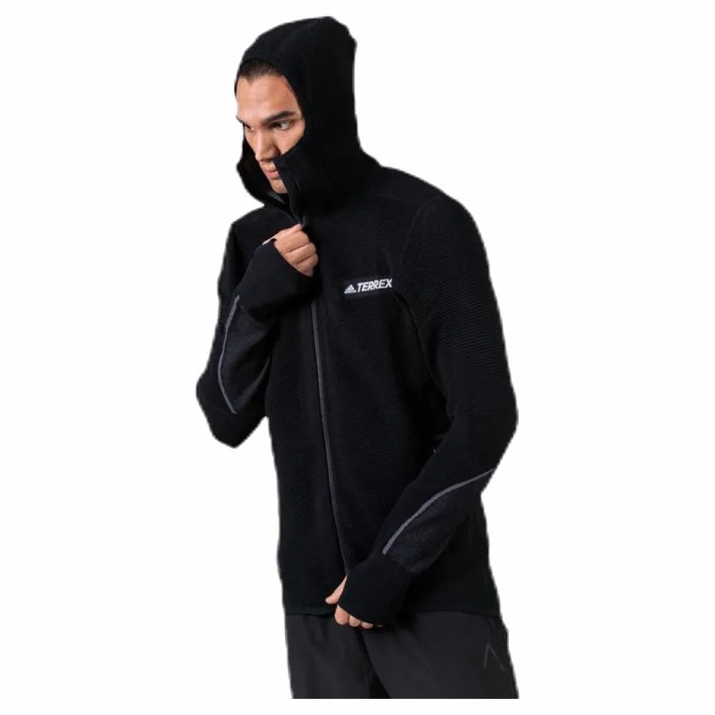 adidas Primeknit Midlayer Jacket Black Svart Best