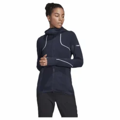 adidas Primeknit Midlayer Jackets Blue Blå Outlet