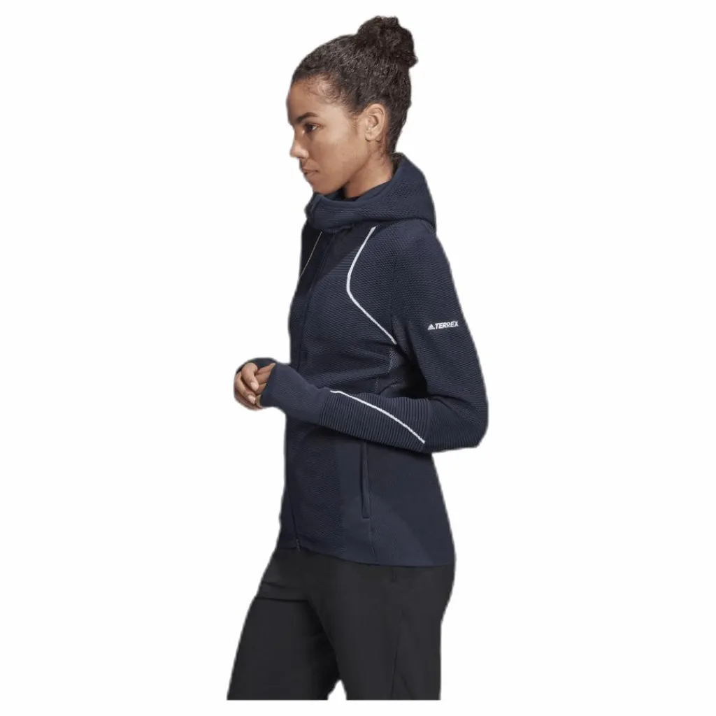 adidas Primeknit Midlayer Jackets Blue Blå Outlet