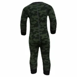 Print Merino Wool Overall Green*Lindberg Sale